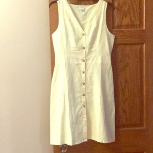 Jcrew light yellow dress size 2